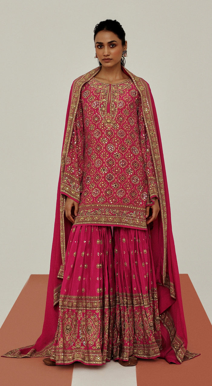 THE ARCHIVAL RUBY SHARARA SET