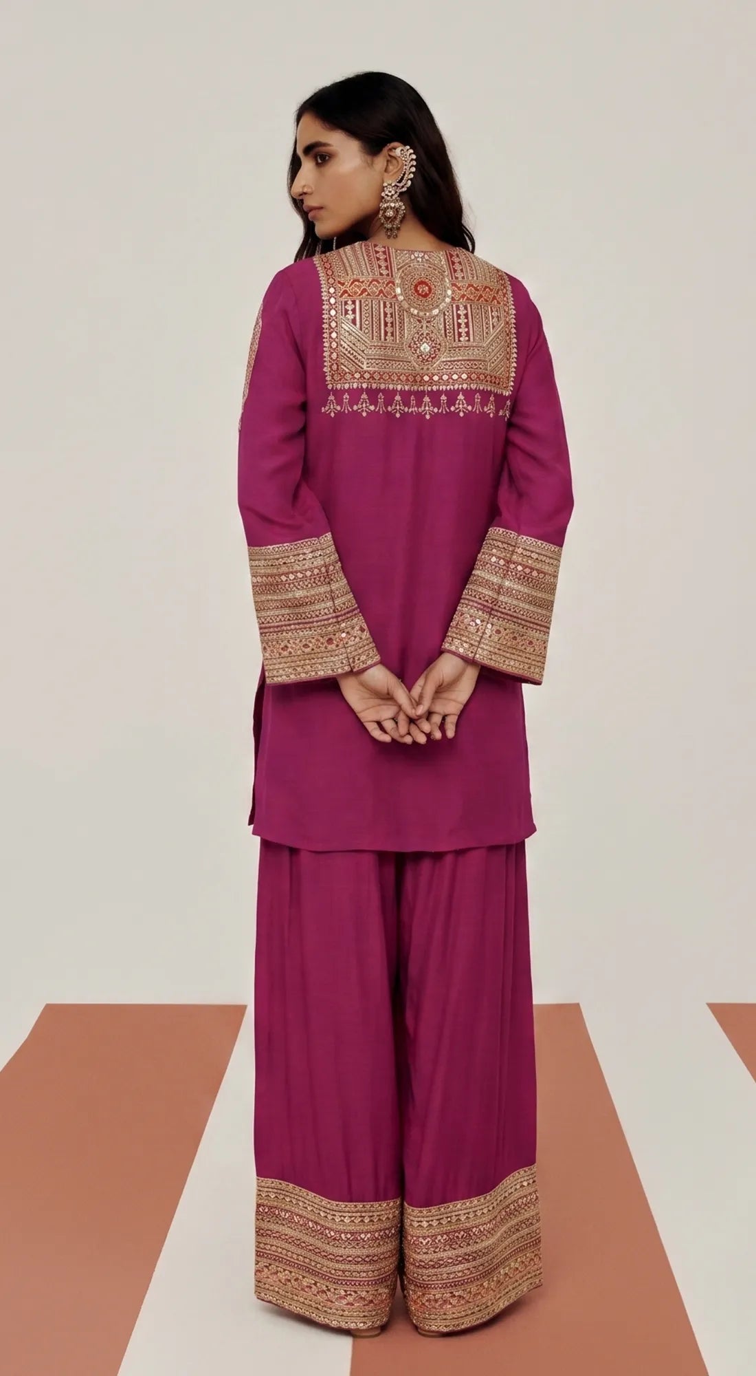 THE ARCHIVAL AMETHYST SUIT SET