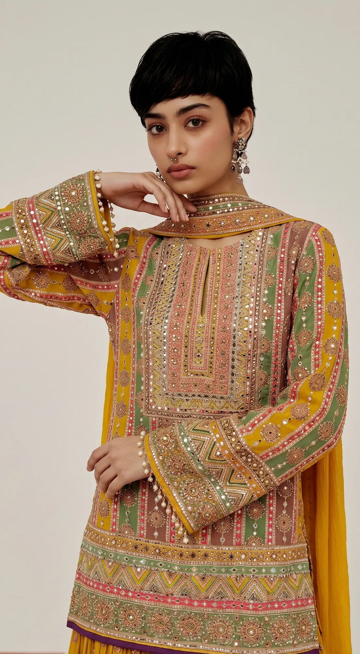 THE STRUCTURED MOSAIC SHARARA SET