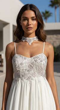 The Celestia Embroidered Sharara Set