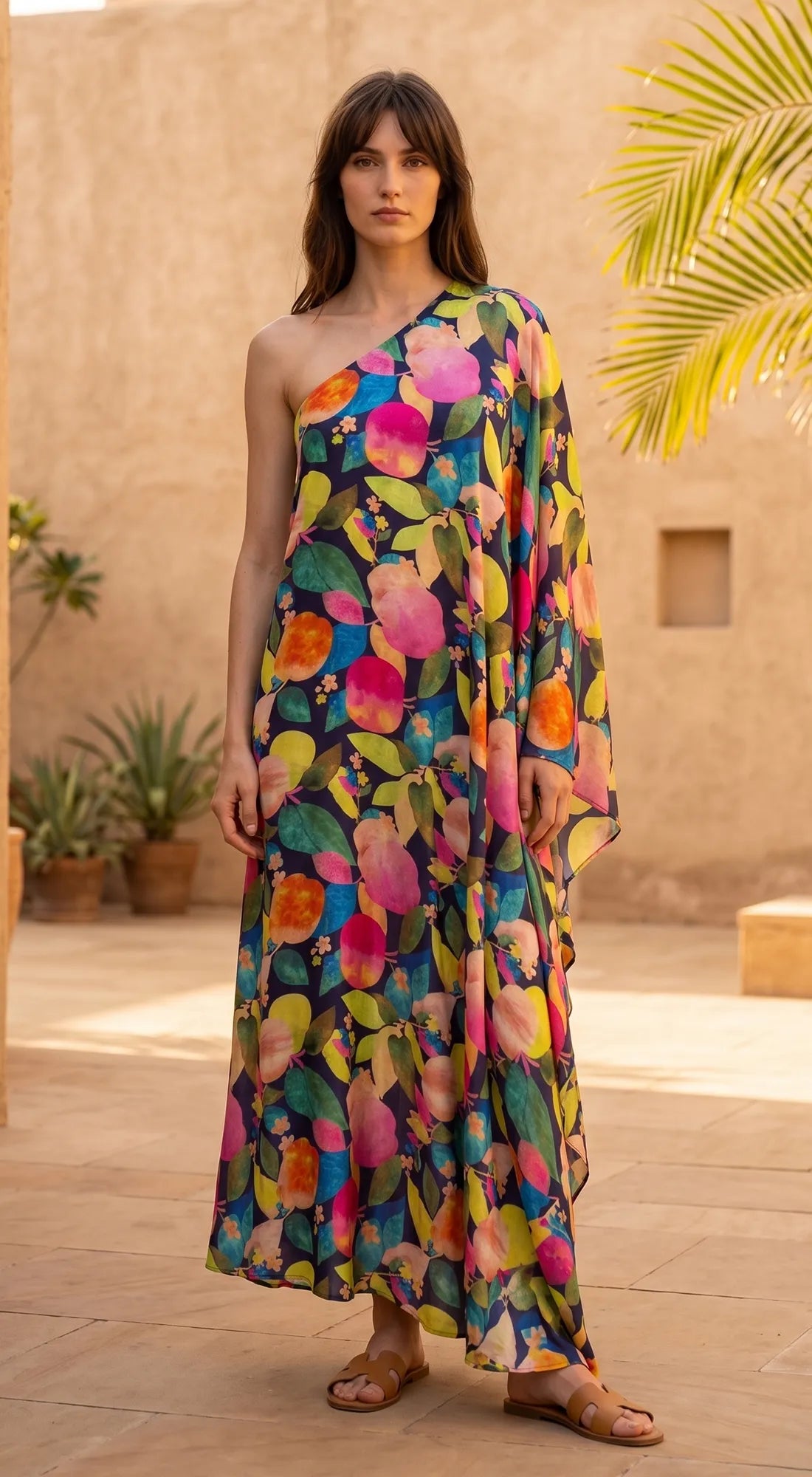Blue Abstract Dress