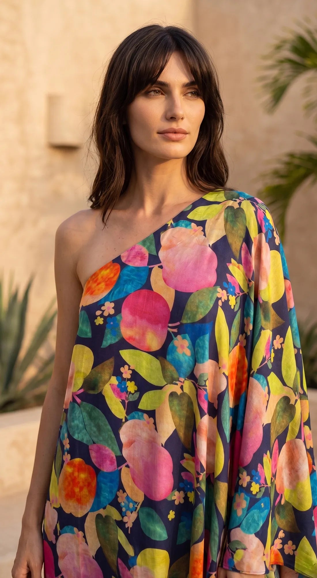 Blue Abstract Dress