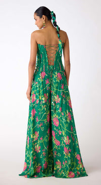 The Celestial Garden Corset & Sharara Set