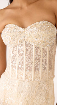 The Pearl Aura Corset & Sharara Set