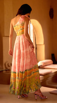 Blush Meadow Muslin Dress