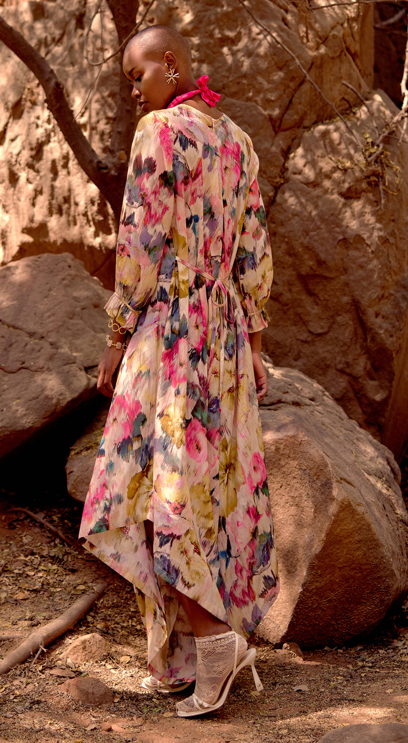 Savanna Bloom Cotton Jumpsuit