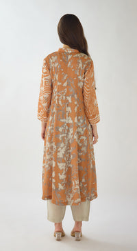 The Amber Dusk Georgette Kurta Set