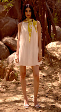 Ivory Drift Organza Dress