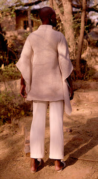 Ivory Stone Drift Embroidered Co-ord Set