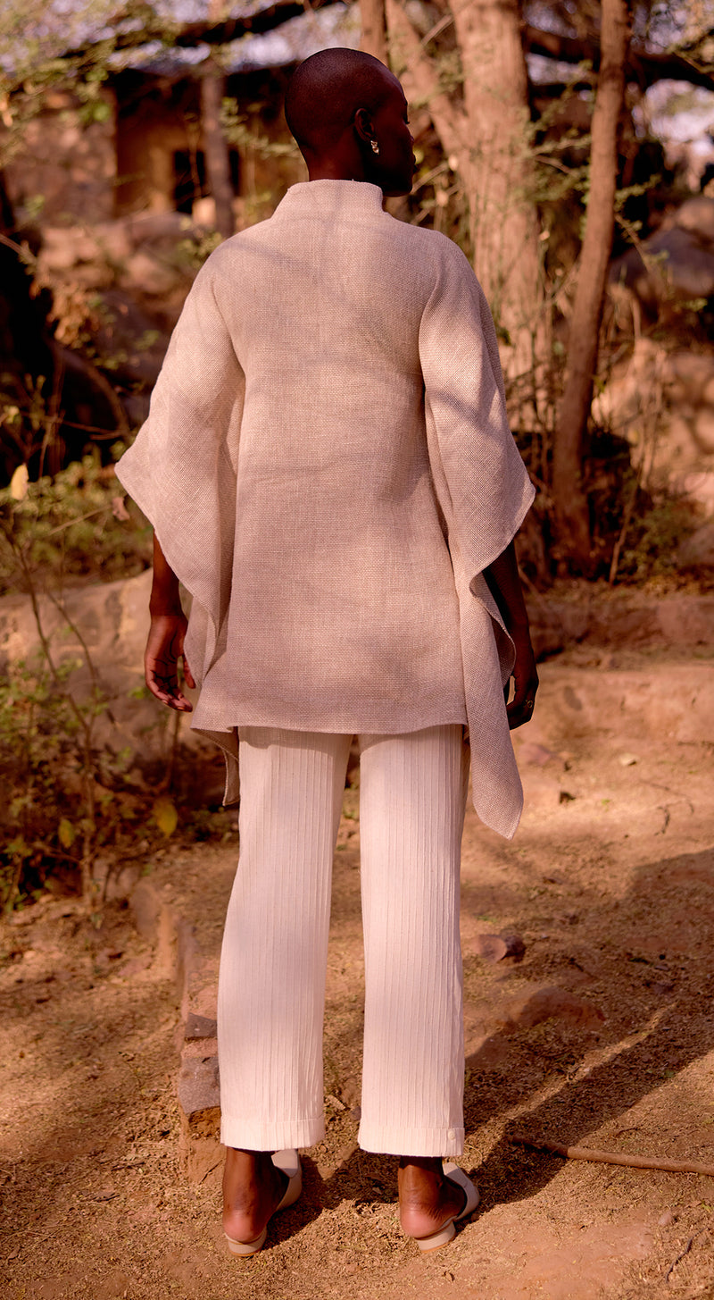 Ivory Stone Drift Embroidered Co-ord Set