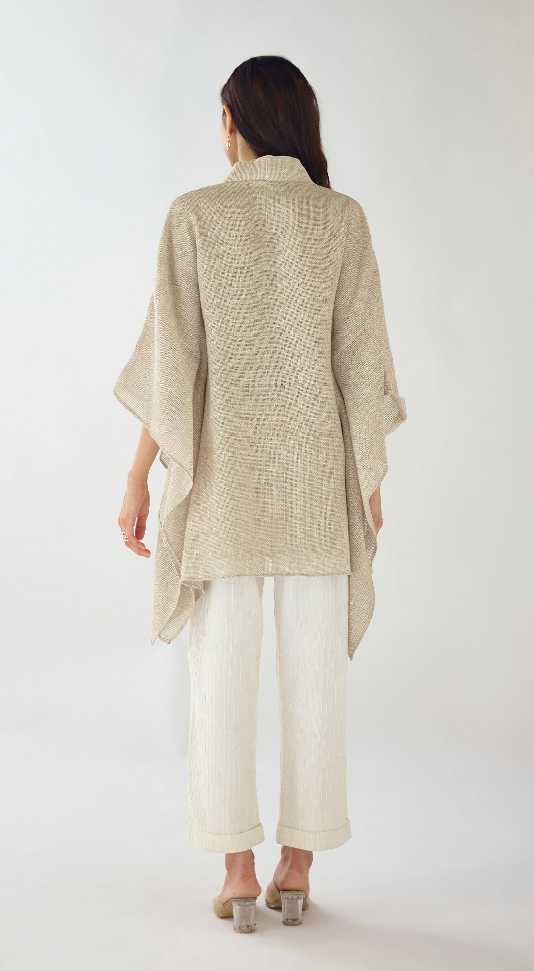 Ivory Stone Drift Embroidered Co-ord Set