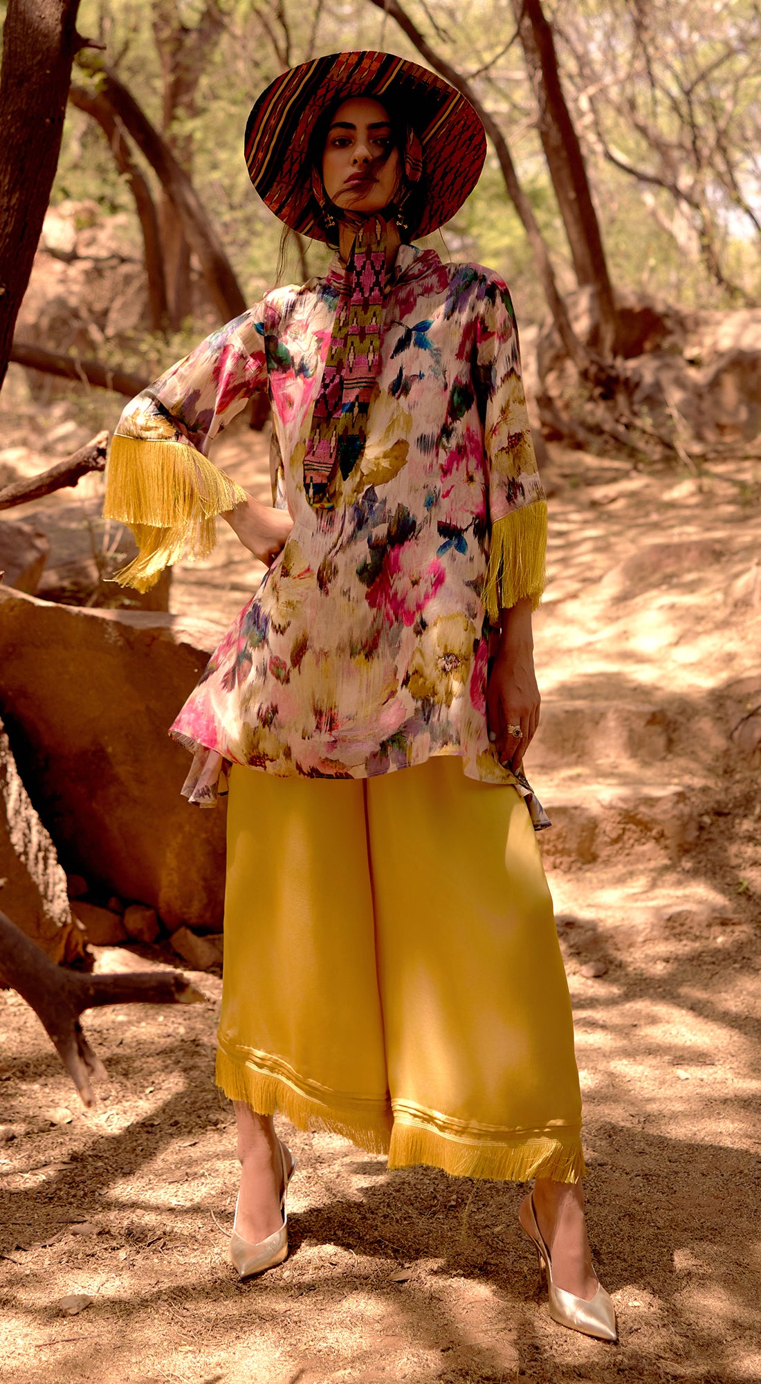 The Brushfire Bloom Cotton Co-ord Set