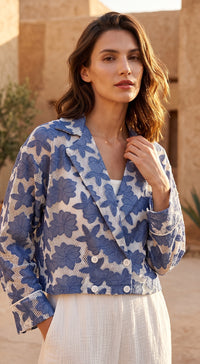 Indigo Ease Co-ord Set