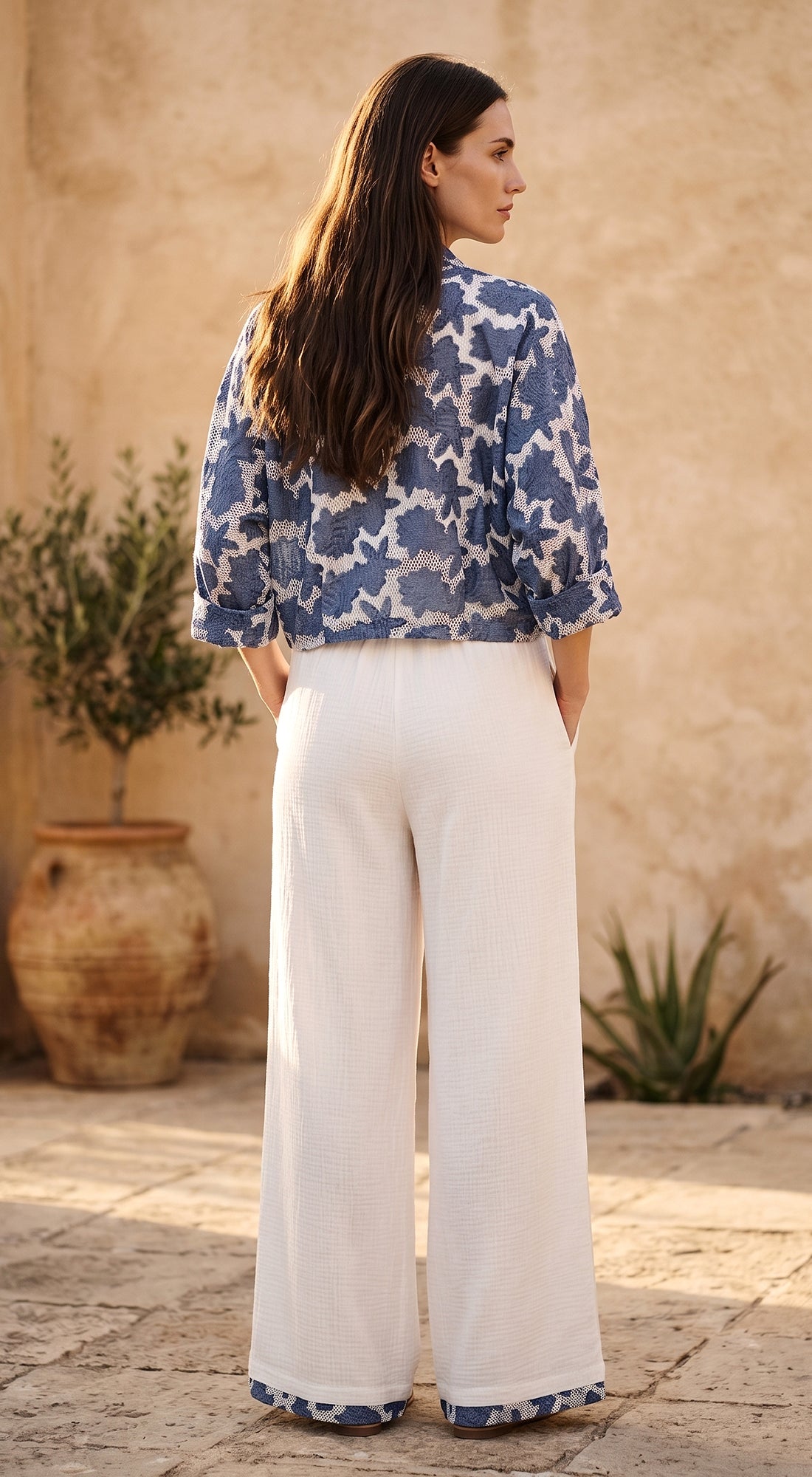 Indigo Ease Co-ord Set