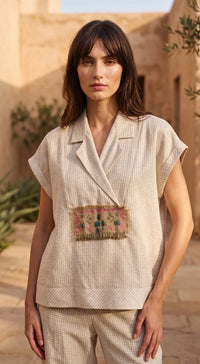 Ivory Cotton Co-Ord Set