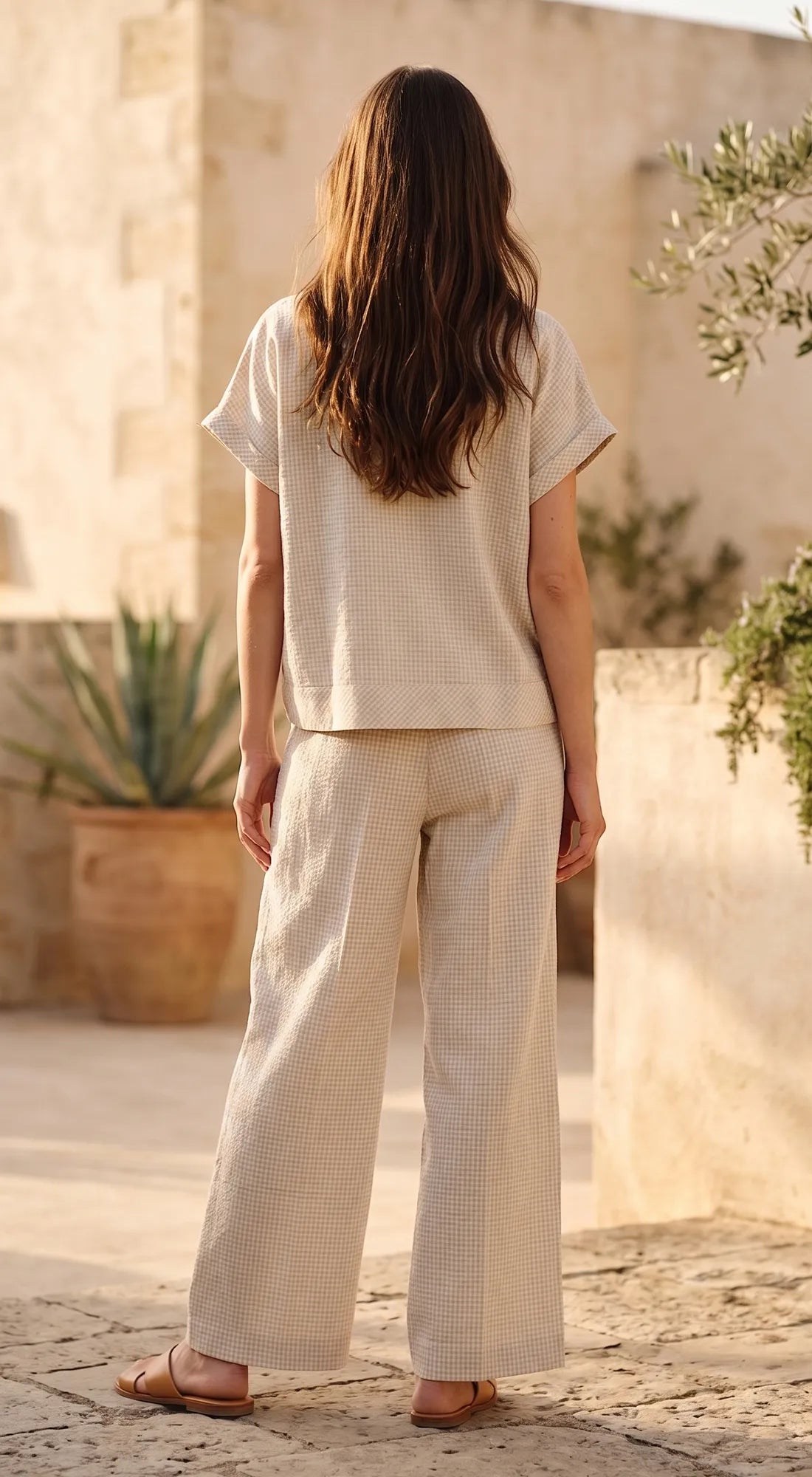 Ivory Cotton Co-Ord Set