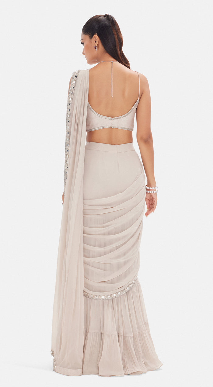 The Blush Imperial Saree Set
