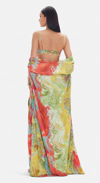 The Olive Oasis Cape Set