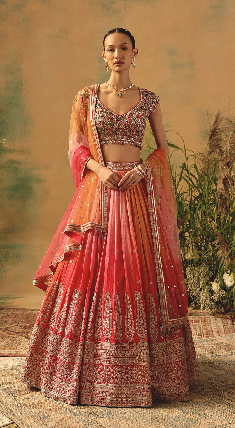 The Rosè & Rain Lehenga