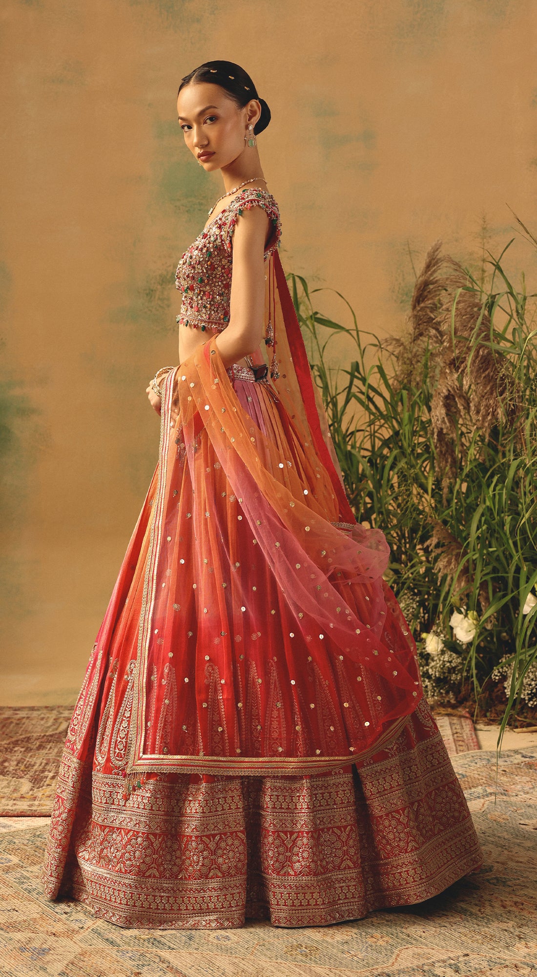 The Rosè & Rain Lehenga