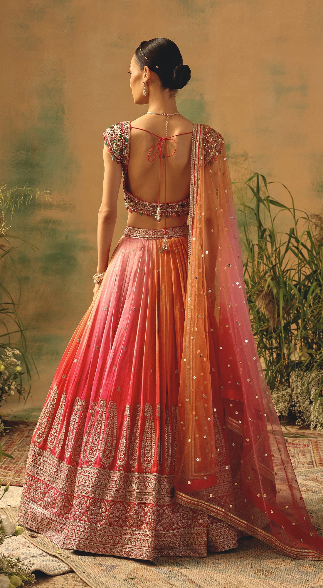 The Rosè & Rain Lehenga
