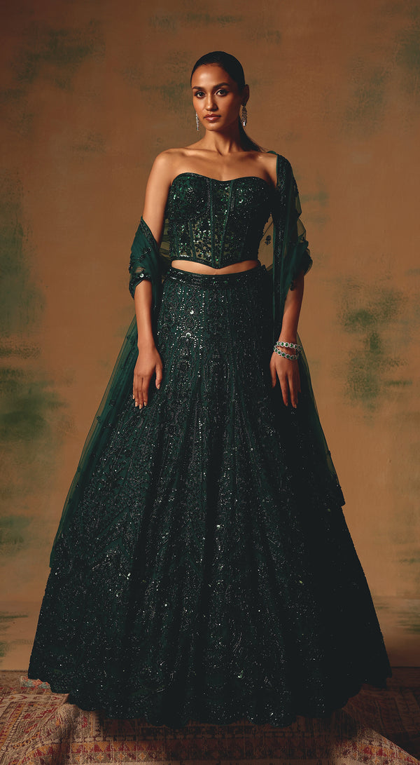 The Wild Ivy Lehenga