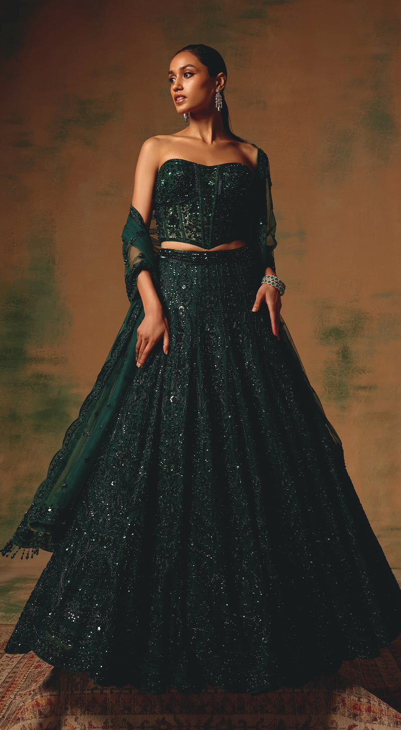 The Wild Ivy Lehenga