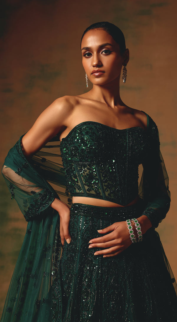 The Wild Ivy Lehenga