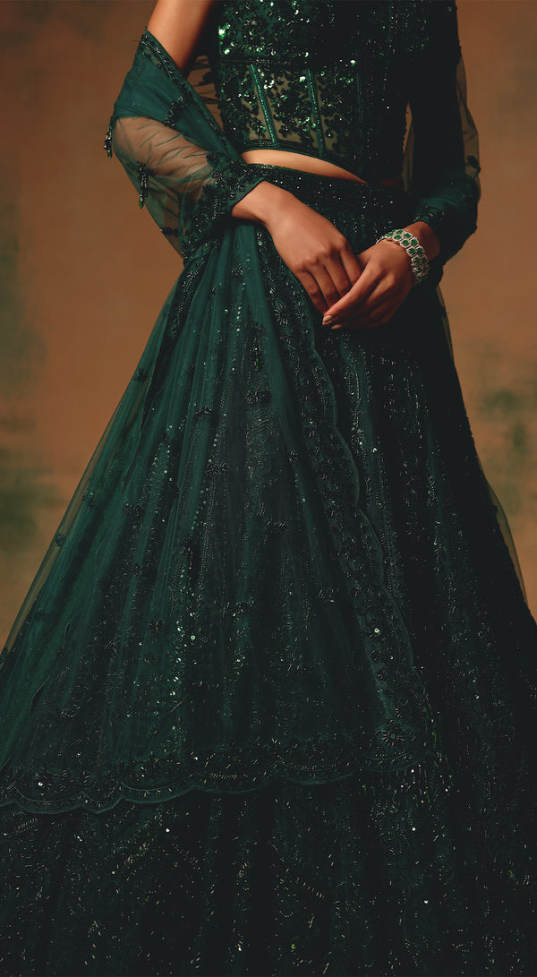 The Wild Ivy Lehenga