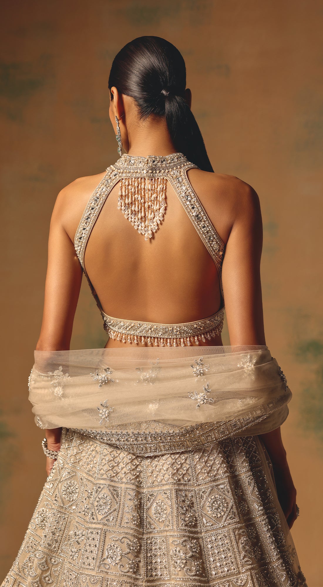 The Amber Dusk Lehenga