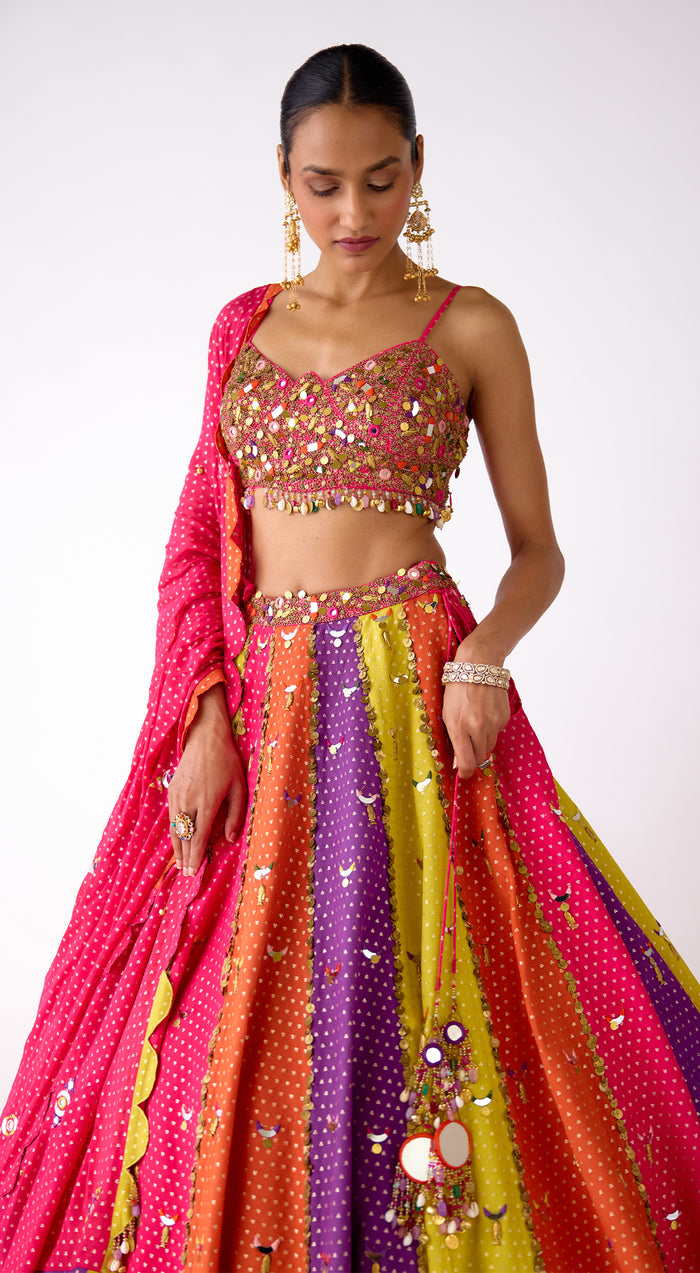 The Celestial Hues Lehenga Set