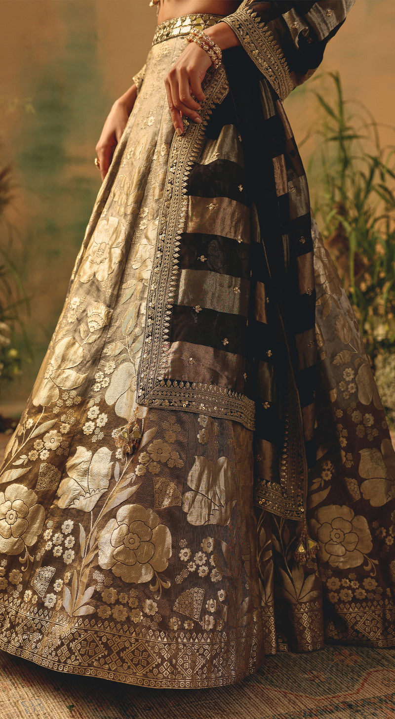 The Wild Fern Lehenga