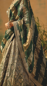 The Olive Blush Lehenga