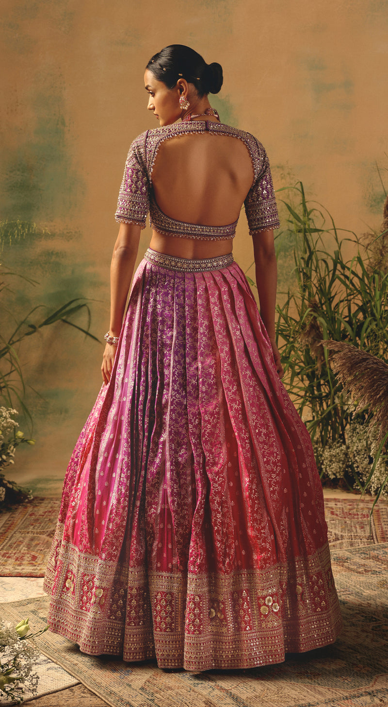 The Wildrose Lehenga