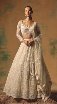 The Moonflower Lehenga