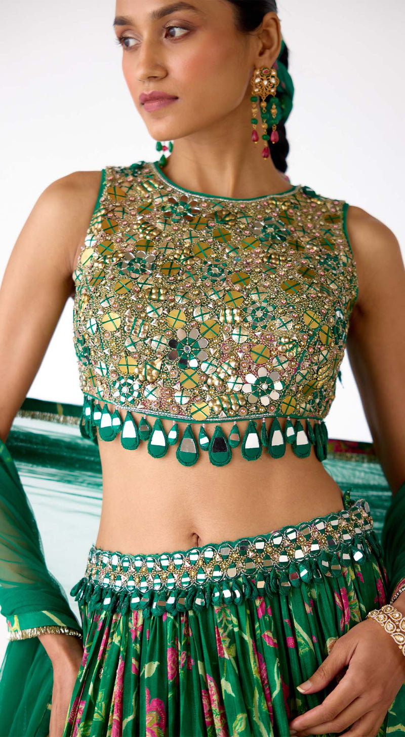 The Eternal Bloom Lehenga Set