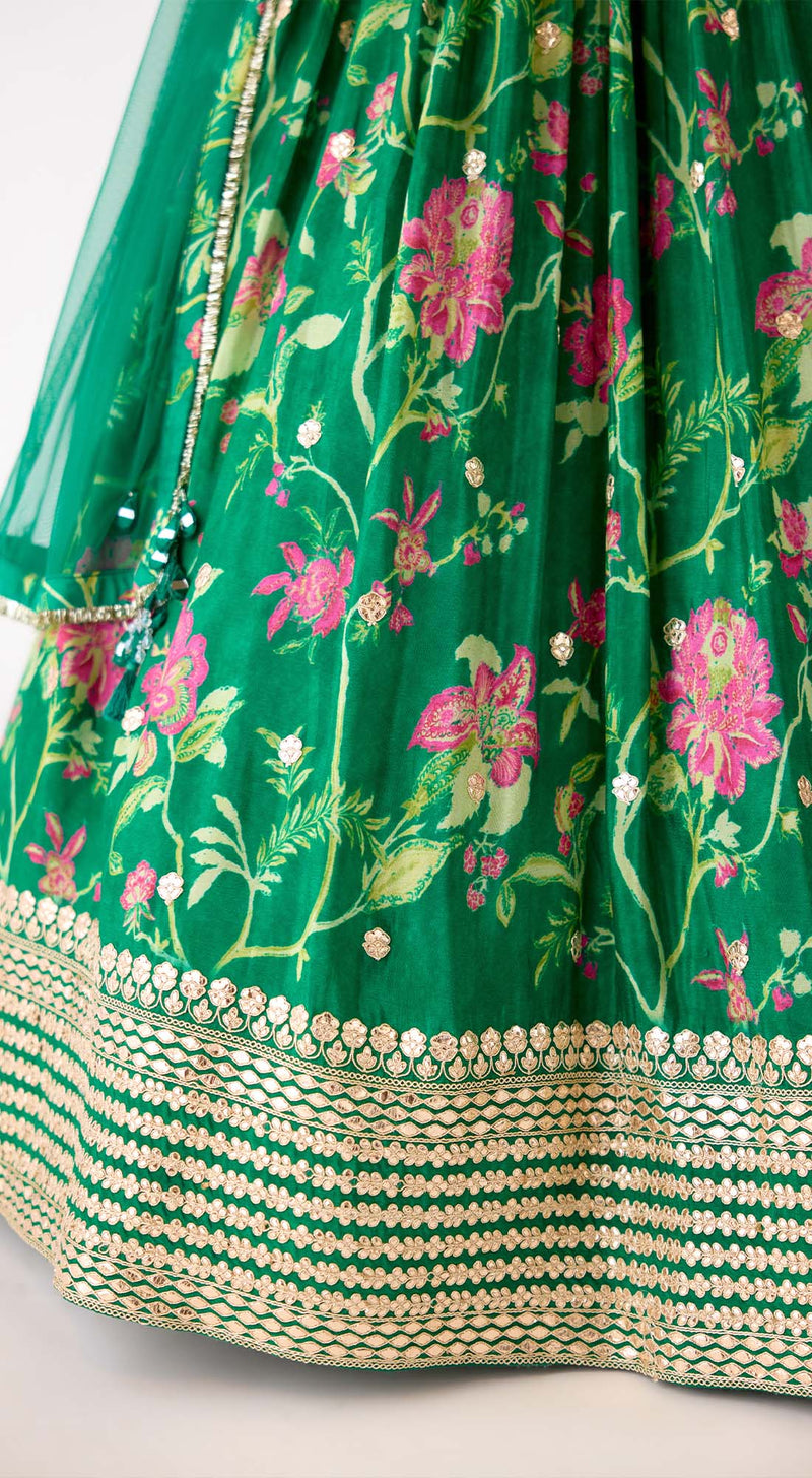 The Eternal Bloom Lehenga Set