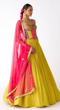 The Citrine Radiance Lehenga Set