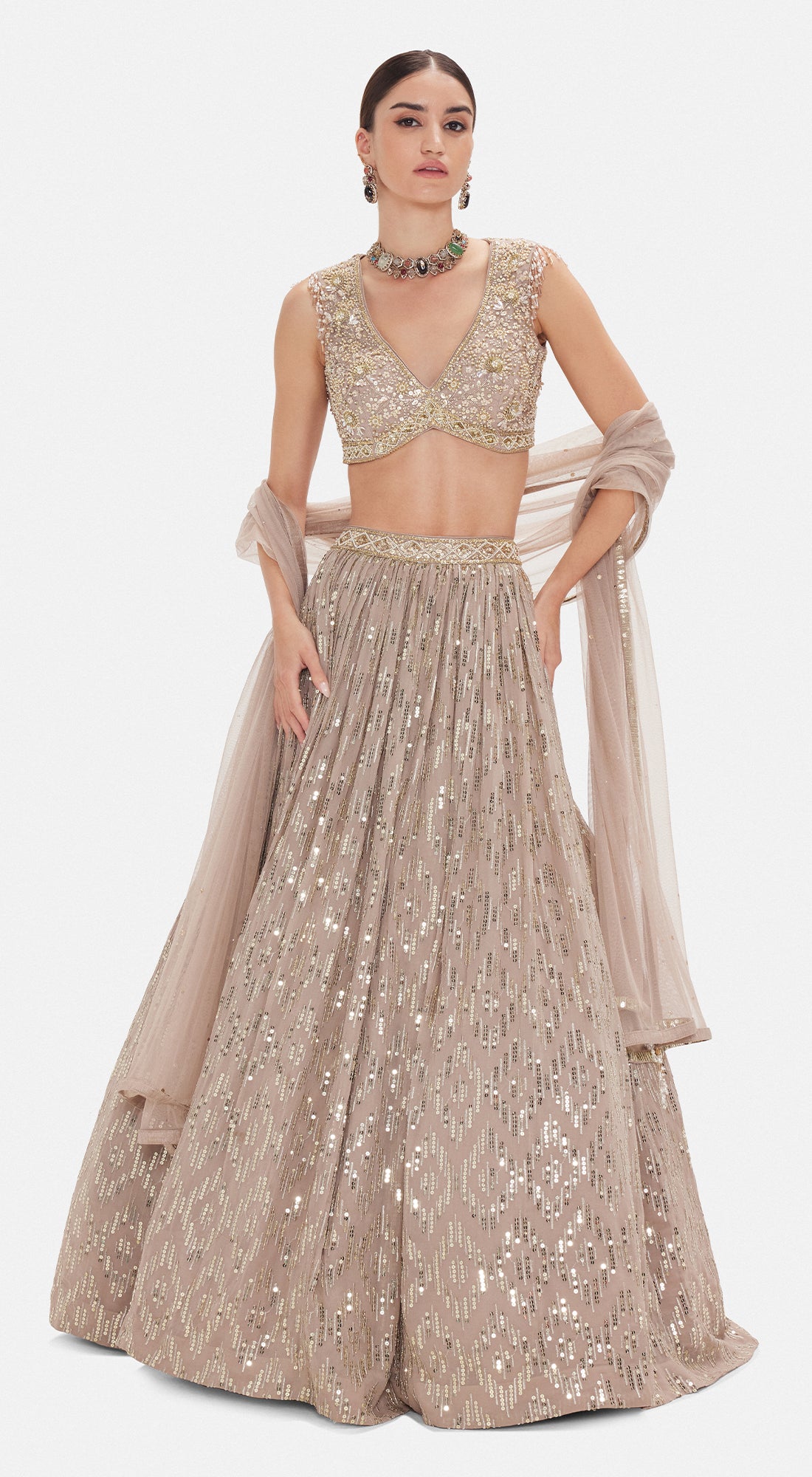 The Astral Refelection Lehenga Set