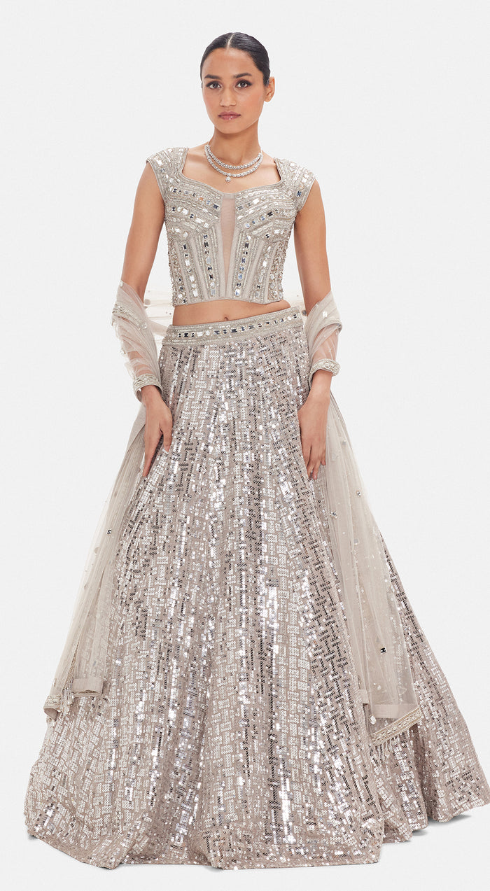 The Mist & Mirror Lehenga Set