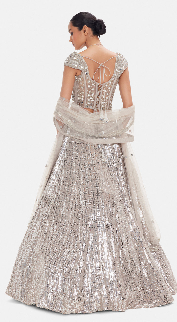 The Mist & Mirror Lehenga Set