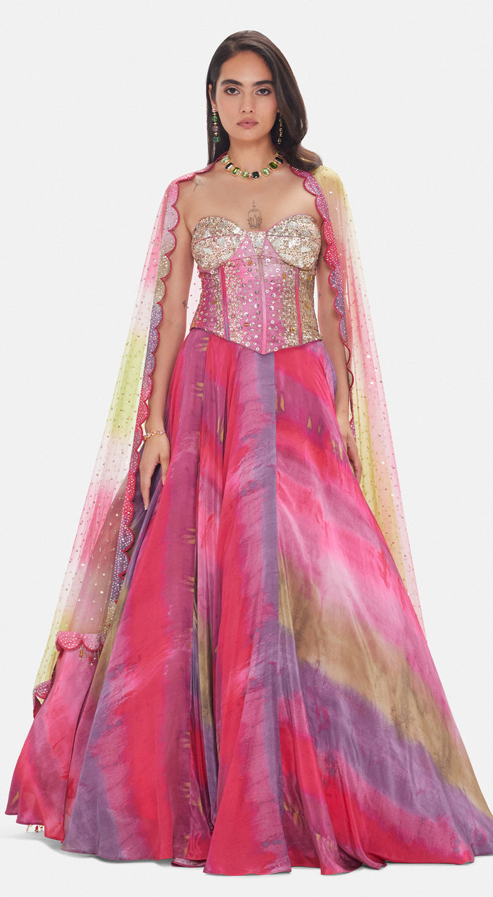 The Iris Mirage Lehenga Set