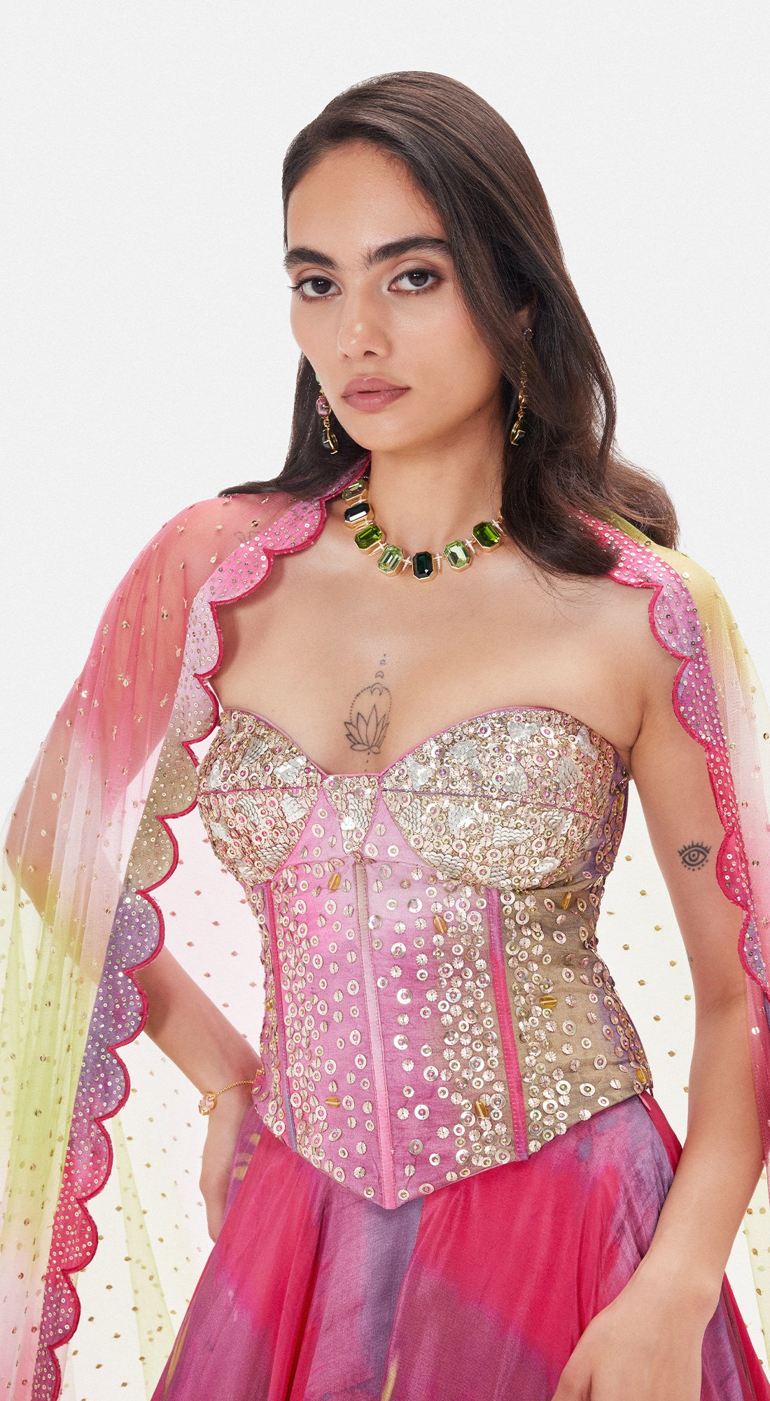 The Iris Mirage Lehenga Set