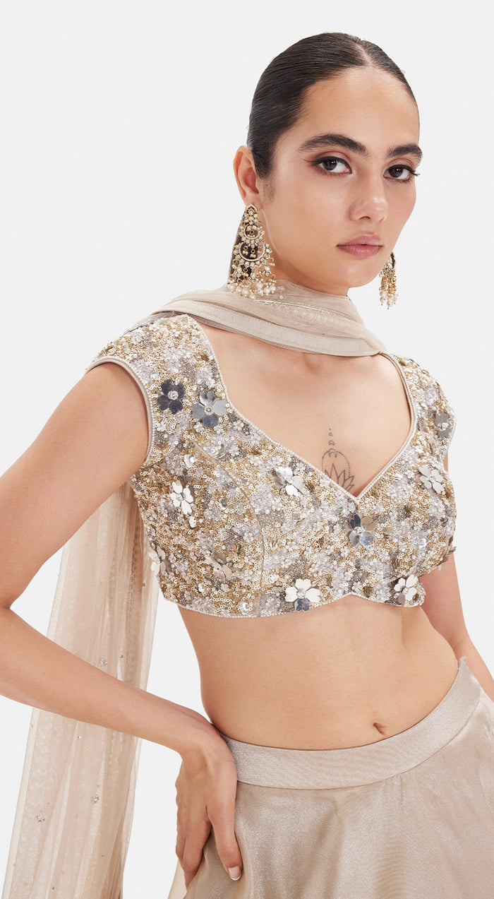 The Liquid Starlight Lehenga Set