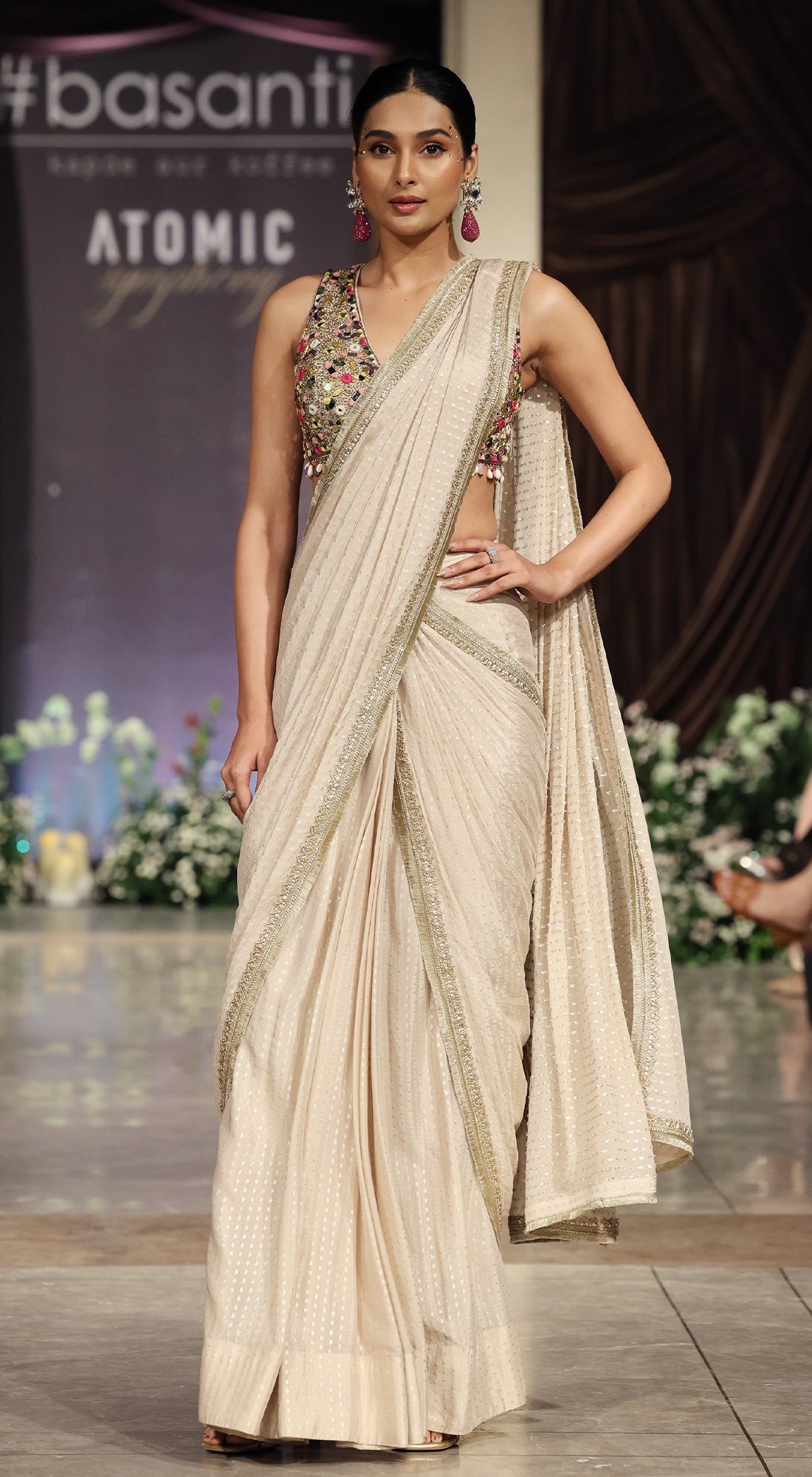 The Sunlit Oasis Saree Set