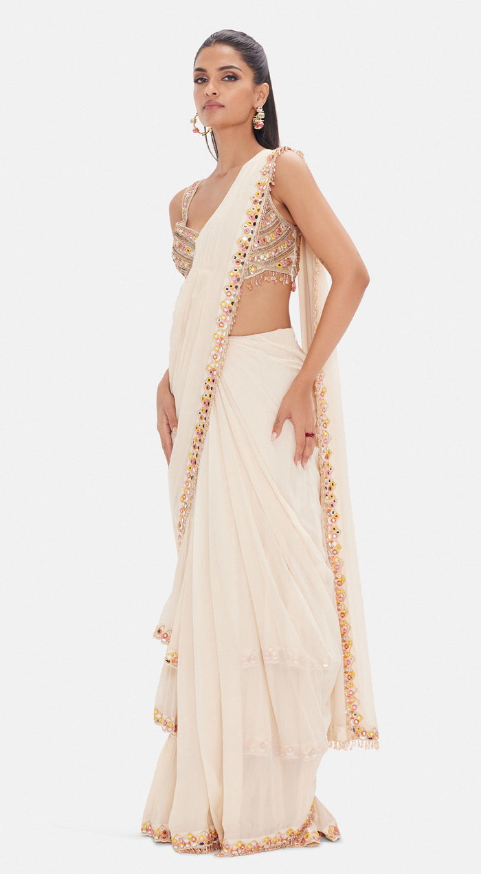 The Prism Symphony Saree