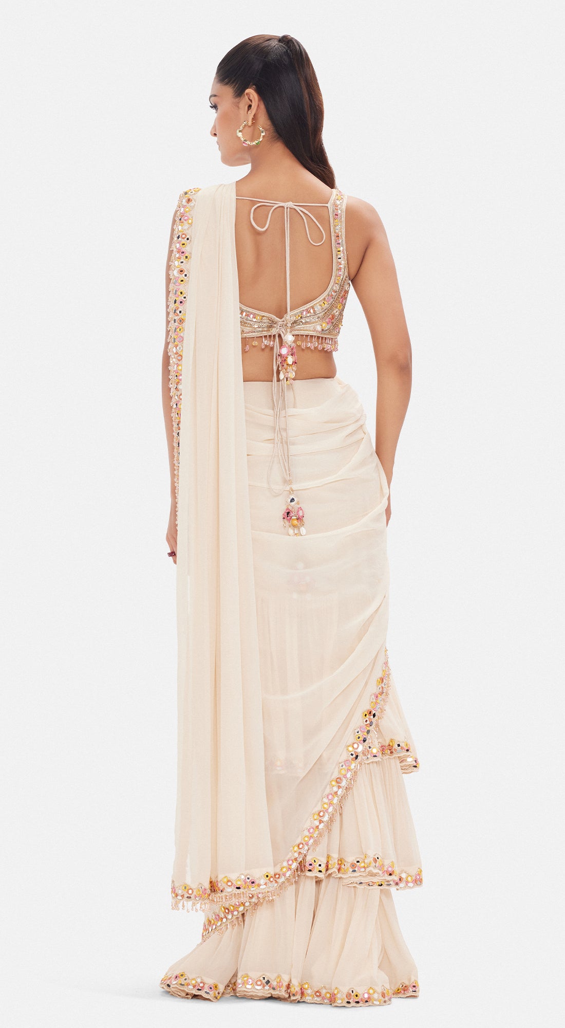 The Prism Symphony Saree