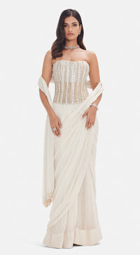 The Empress Drape Corset Saree