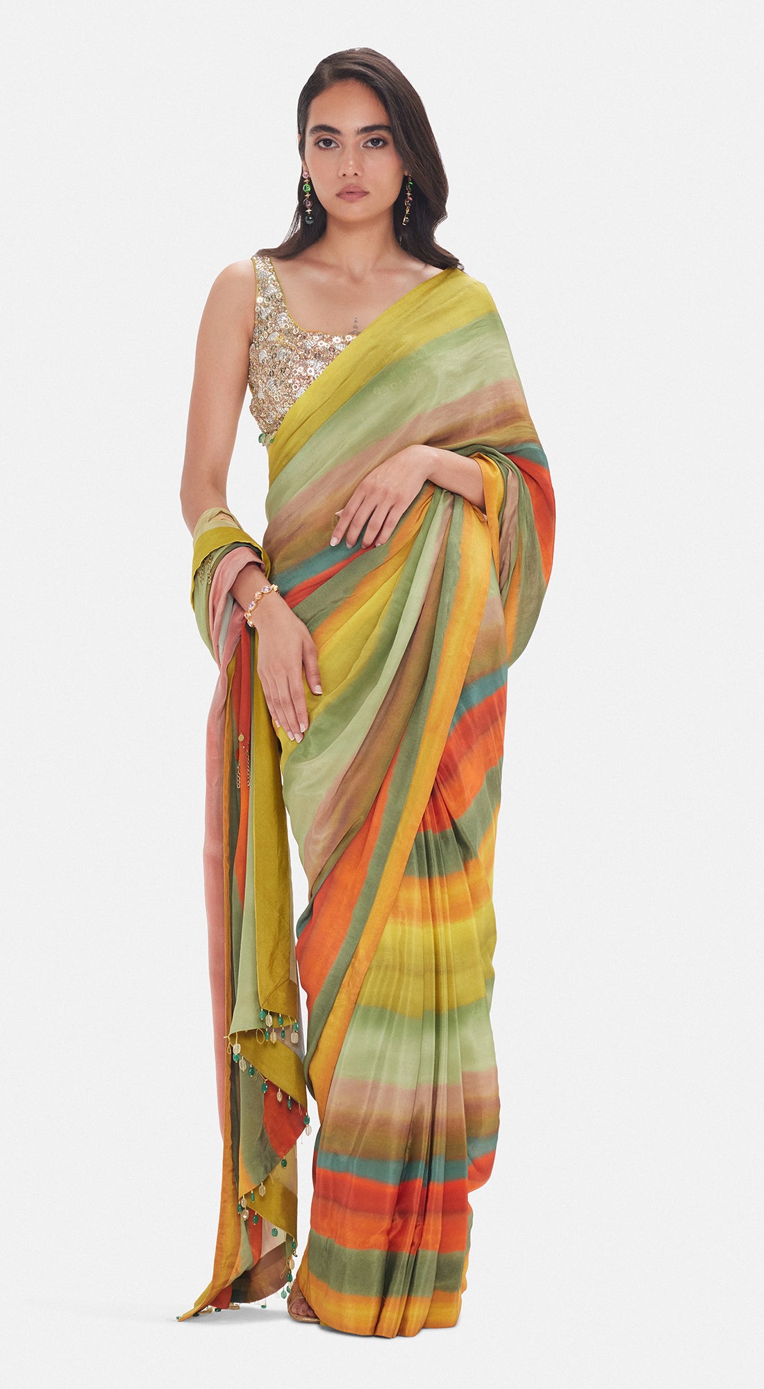 The Desert Prism Saree