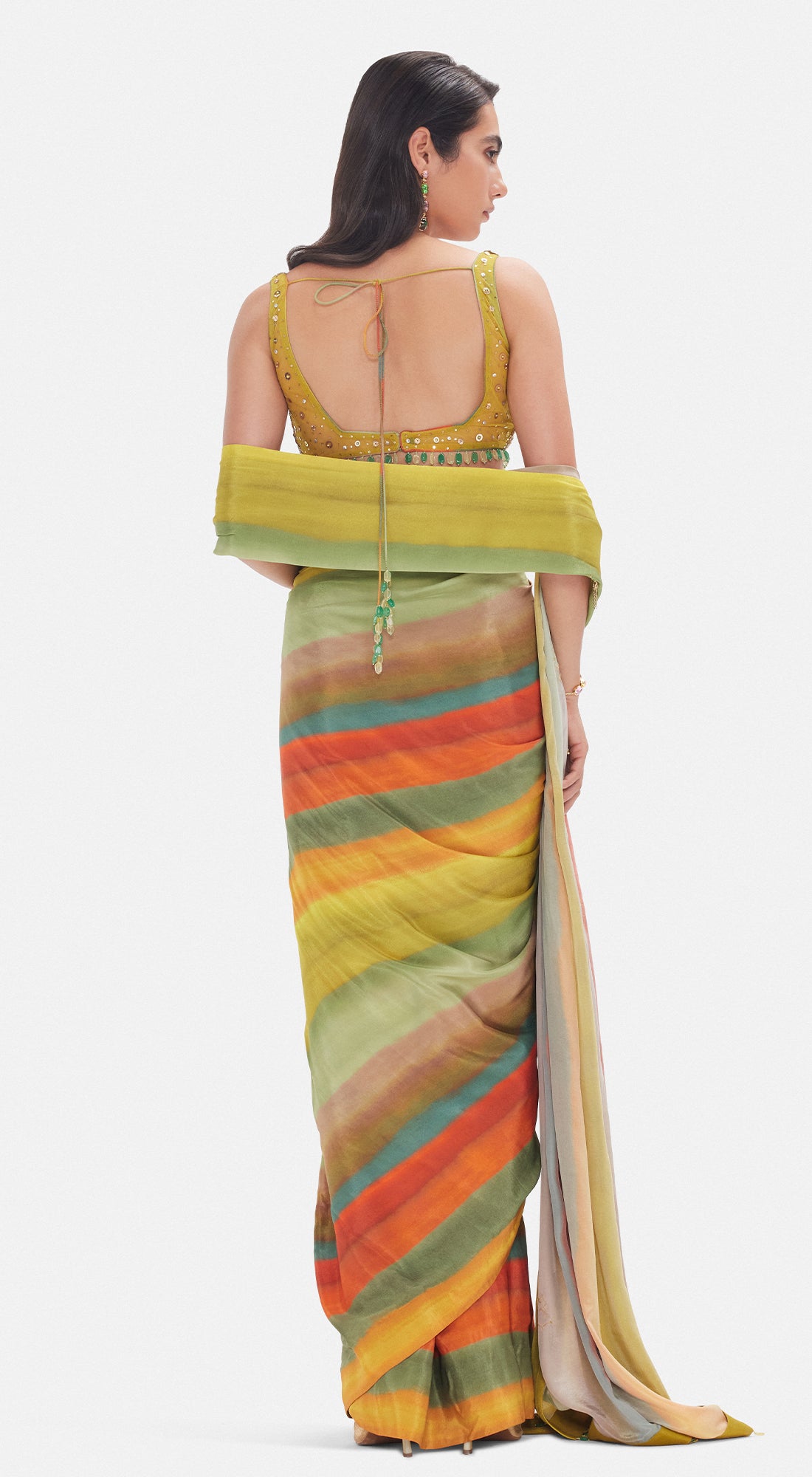 The Desert Prism Saree